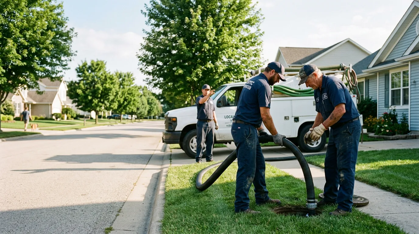 Septic Tank Cleaning in Jim Falls, WI